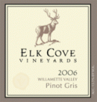 Elk Cove - Pinot Gris Willamette Valley 2023