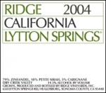 Ridge - Lytton Springs Zinfandel Dry Creek Valley 2022