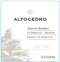 Altocedro - Cabernet Sauvginon Mendoza 2023