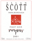 Allan Scott - Pinot Noir Marlborough 2020