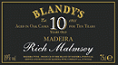 Blandys - Madiera Rich Malmsey 10 year NV